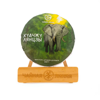 Шэн пуэр со старых деревьев горы "Хуачжу лянцзы" марки "Чайная Линия" 200 г (Весна 2019) (1 шт)