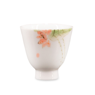 Пиала керамическая ручной росписи "Одинокая нимфея", 50 мл. | 茶杯. Price: ₽1,220 rub.