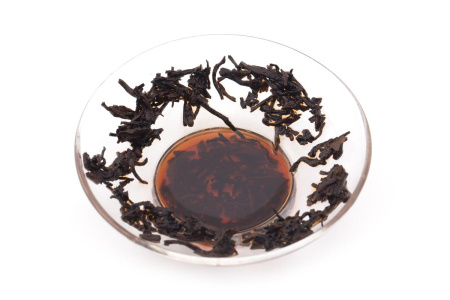 Loose Leaf Pu-erh Tea - Шу пуэр 2005 г. "Мэнхай гунтин" (Императорский из Мэнхай), 
