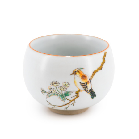 Porcelain bowl "Flower on a branch", 110 ml. | 茶杯. Price: ₽1,660 rub.