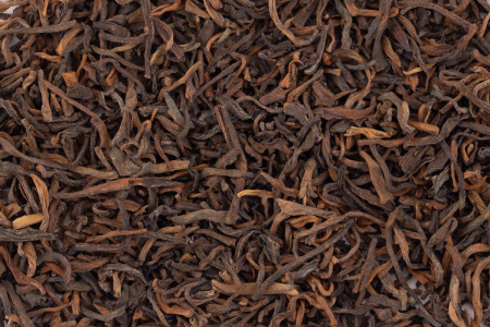 Loose Leaf Pu-erh Tea - Шу пуэр 2015 г. "Бай хао гунтин" (Дворцовый номер 100), 