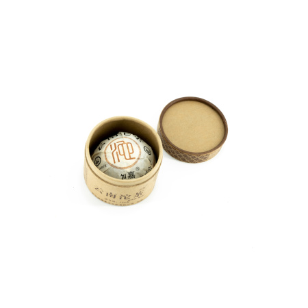 Pressed Rip Pu-erh Tea - Шу пуэр 2006 г. "Хайваньская точа из Юньнань" завода "Хайвань" 100 г, 