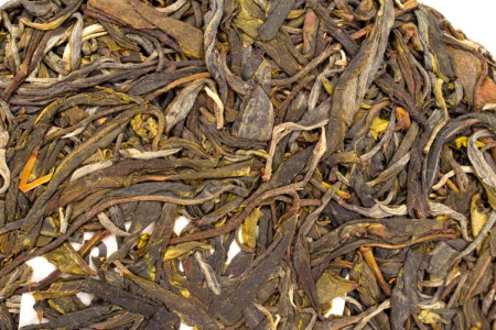 Chaline Pu-erh Tea - Sheng pu-erh 2020 "Manlu danzhu cha" brand "Tea Line" 200 g, 