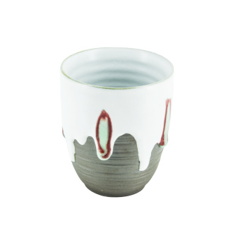 Handmade ceramic bowl "Blooming jasmine" 170 ml | 茶杯. Price: ₽2,120 rub.