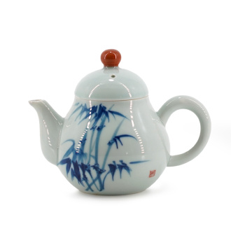 Ceramic teapot "Bamboo", 120 ml.. Price: ₽3,140 rub.
