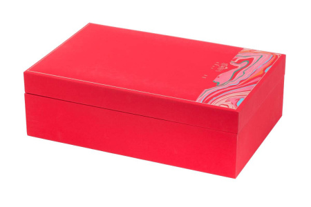 Gift packaging with jars for loose tea "Hongyu". Price: ₽4,680 rub.