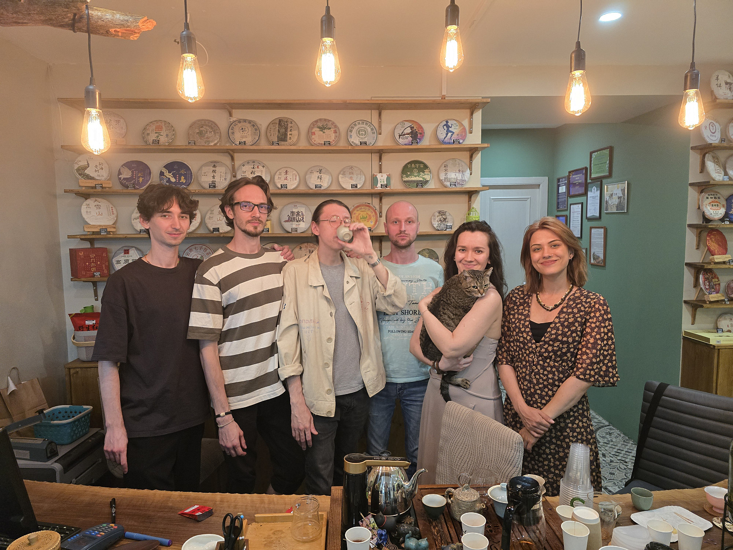 Memorial party in honor of the birthday of Tea Line