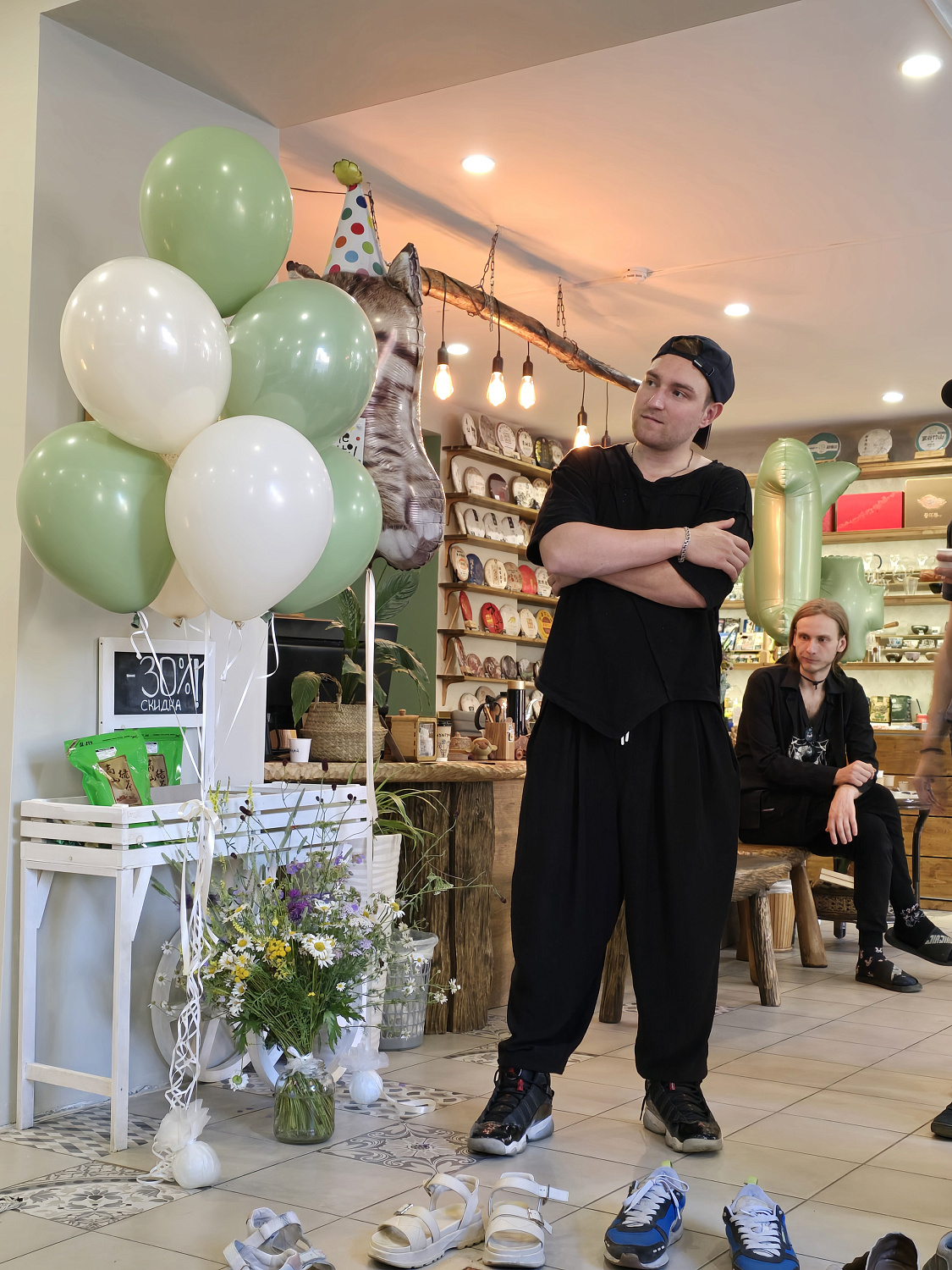 Memorial party in honor of the birthday of Tea Line