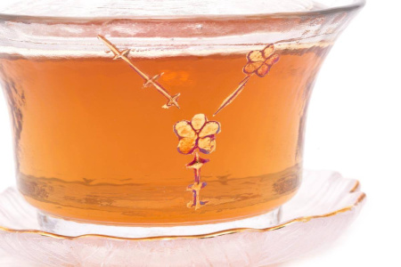 Glass gaiwan "Golden Rose", 100 ml.. Price: ₽2,800 rub.