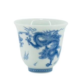 Пиала фарфоровая"Китайская гжель", 120 мл. | 茶杯. Price: ₽1,740 rub.