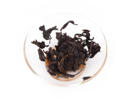 Pressed Rip Pu-erh Tea - Шу пуэр 2017 г. "Биндао лаошу лунчжу" марки "Кайшуньхао"., 