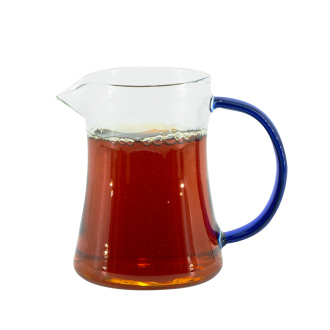 Glass chahai with blue handle, 345 ml.. Price: ₽1,610 rub.