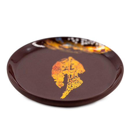 Teapot or bowl stand "Burgundy Leaf". Price: ₽1,610 rub.