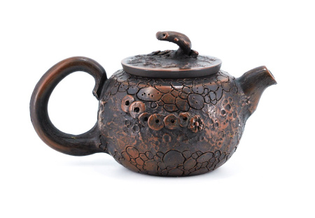 Глиняный чайник из Циньчжоу, Гуанси "Лесная чаща", 200 мл.. Price: ₽20,920 rub.