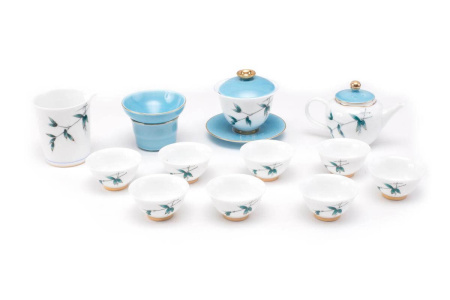 Tea set “Leaf”. Price: ₽30,470 rub.