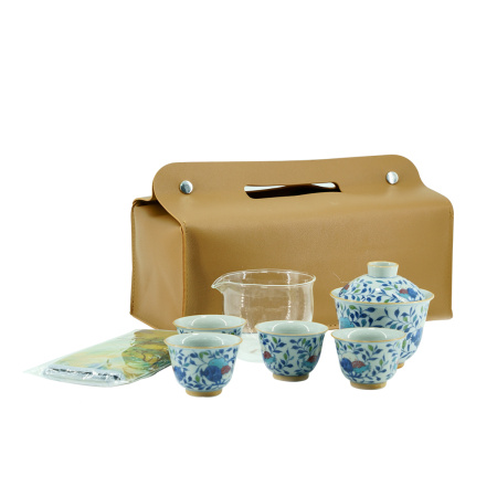 Travel tea set with a box "Ganpao". Price: ₽9,910 rub.