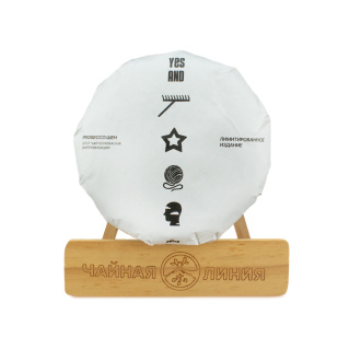 Pressed Raw Pu-erh Tea - Sheng pu-erh from tea trees "Prosecco Sheng" brand "Tea Line" 200 g