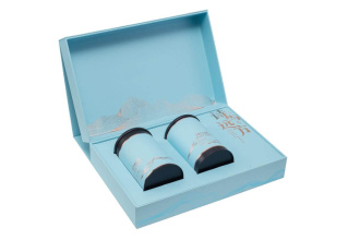 Gift packaging with jars for loose tea "Tea Tide". Price: ₽5,420 rub.
