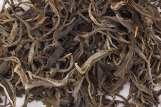 Loose Leaf Pu-erh Tea - Шэн пуэр 2023 г. "Наньбэнь Лаочжай дашу" (Большие деревья из Наньбэнь Лаочжай), 