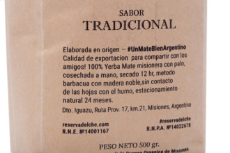 Yerba Mate - Йерба мате "Reserva del Che Tradicional Sabor" (Традисиональ Сабор), 500 г, 