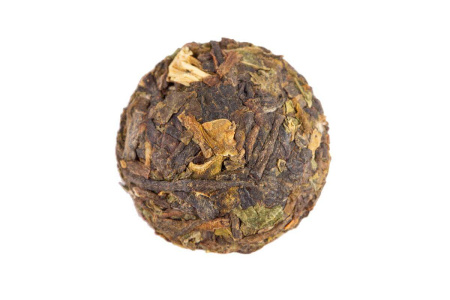Pressed Raw Pu-erh Tea - Sheng puer "Nomi xiang xiaoto" small nest with the aroma of nomi herb, 
