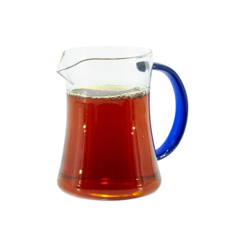 Glass chahai with blue handle, 345 ml.. Price: ₽1,610 rub.