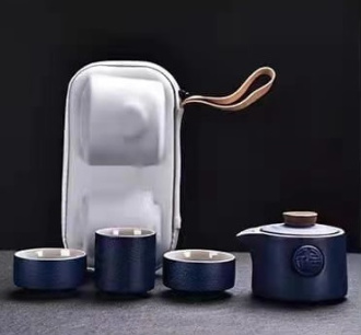Sapphire Travel Tea Set with Pouch. Price:  rub.