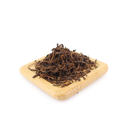 Loose Leaf Pu-erh Tea - Shu puer 2018 "Baihao gongting" from Lancang, 