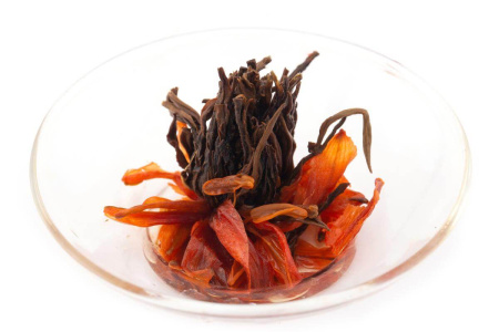 Bound tea "Baihe Baota" (Pagoda Lily)|Tied tea
