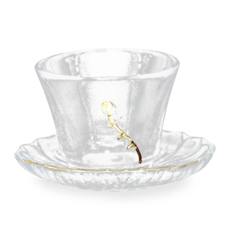 Пиала с подставкой "Ледяное озеро" 50мл | 茶杯. Price: ₽1,740 rub.