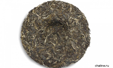 Chaline Pu-erh Tea - Шэн пуэр 2016 г. "Биндао" марки "Чайная Линия" 200 г, 