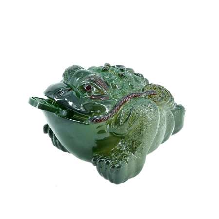 Color-Changing Tea Toy "Medium Green Jade Toad". Price: ₽1,760 rub.