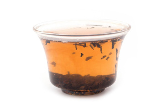 Loose Leaf Pu-erh Tea - Шу пуэр 2005 г. "Мэнхай гунтин" (Императорский из Мэнхай), 