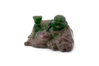 Color-Changing Tea Toy "Jade Hotei on a Money Bag with a Gold Bar". Price: ₽2,060 rub.