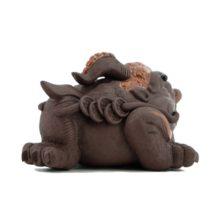 Глиняная чайная игрушка "Денежная жаба". Price: ₽7,620 rub.