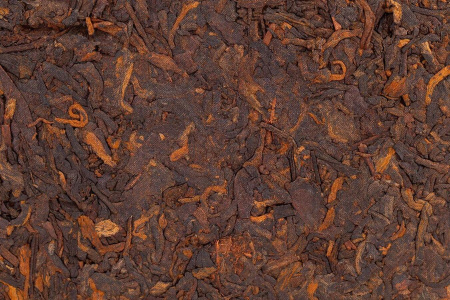 Pressed Rip Pu-erh Tea - Shu Puer 2019 “3 stars” from the Chashuvan plant 357 g, 