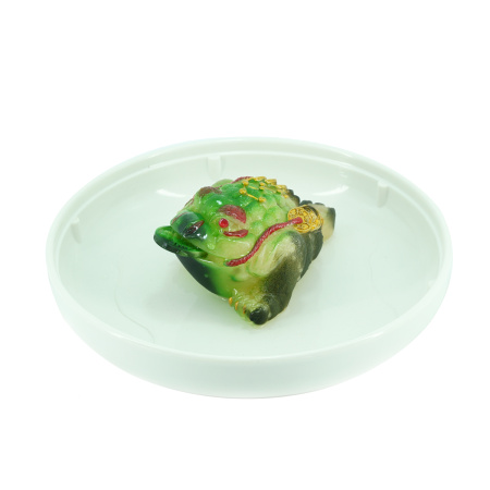 Color-Changing Tea Toy "Medium Green Jade Toad". Price: ₽1,760 rub.
