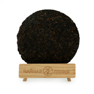Pressed Rip Pu-erh Tea - Shu Pu'er 2017 "Nanno" brand "Chawanzhai" from the "Jindian" plant, 357 g, 