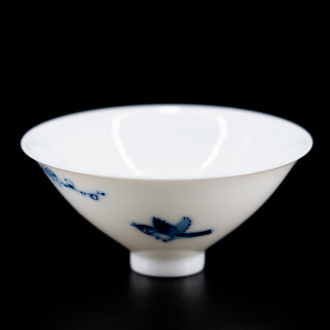 Пиала фарфоровая ручной росписи "Пташка" 50мл | 茶杯. Price: ₽5,250 rub.