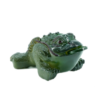 Color-Changing Tea Toy "Medium Green Jade Toad". Price: ₽1,760 rub.