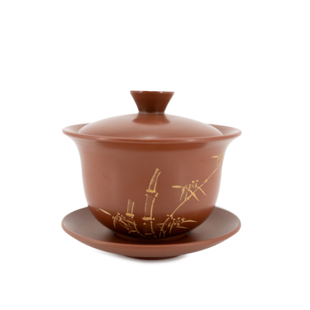 Ceramic gaiwan from Yixing, Jiangsu "Copper-brown", 180 ml.. Price: ₽11,260 rub.