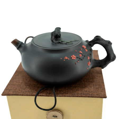 Глиняный чайник из Цзяньшуй, Юньнань "Флора", 315 мл.. Price: ₽14,720 rub.