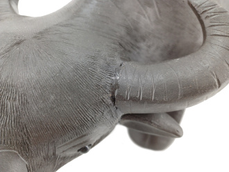 Уценённая глиняная чайная игрушка "Покорный бычок". Price: ₽10,660 rub.