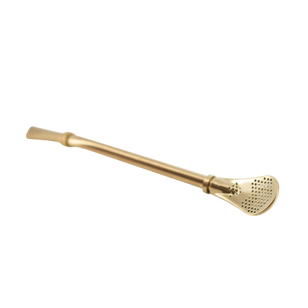 Bombilla for mate (bombilla) metal straw with a "Brass" filter. Price: ₽970 rub.