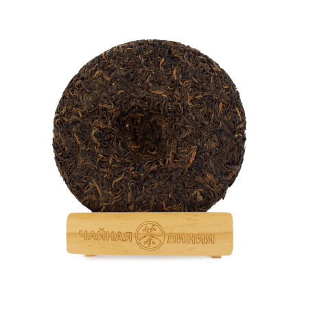 Pressed Raw Pu-erh Tea - Sheng pu-erh 2011 from 500-year-old trees of the Nanno Mountains of the Kaishunhao factory, 400 g, 