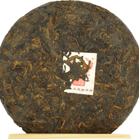 Pressed Rip Pu-erh Tea - Шу пуэр 2012 г. "701" завода "Тулинь" 400 г, 