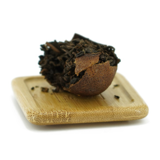 Pressed Rip Pu-erh Tea - Shu Puer in Mandarin, 