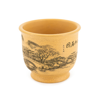 Пиала глиняная "солнечно-желтая", 170 мл. | 茶杯. Price: ₽2,510 rub.