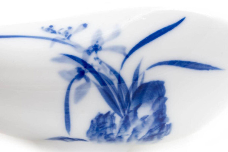 Chahe porcelain "Flowers", hand painted.|茶荷. Price: ₽1,470 rub.