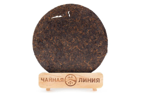 Pressed Rip Pu-erh Tea - Shu Puer 2015 "The older, the more aromatic" by the Chashuvan plant 357 g, 